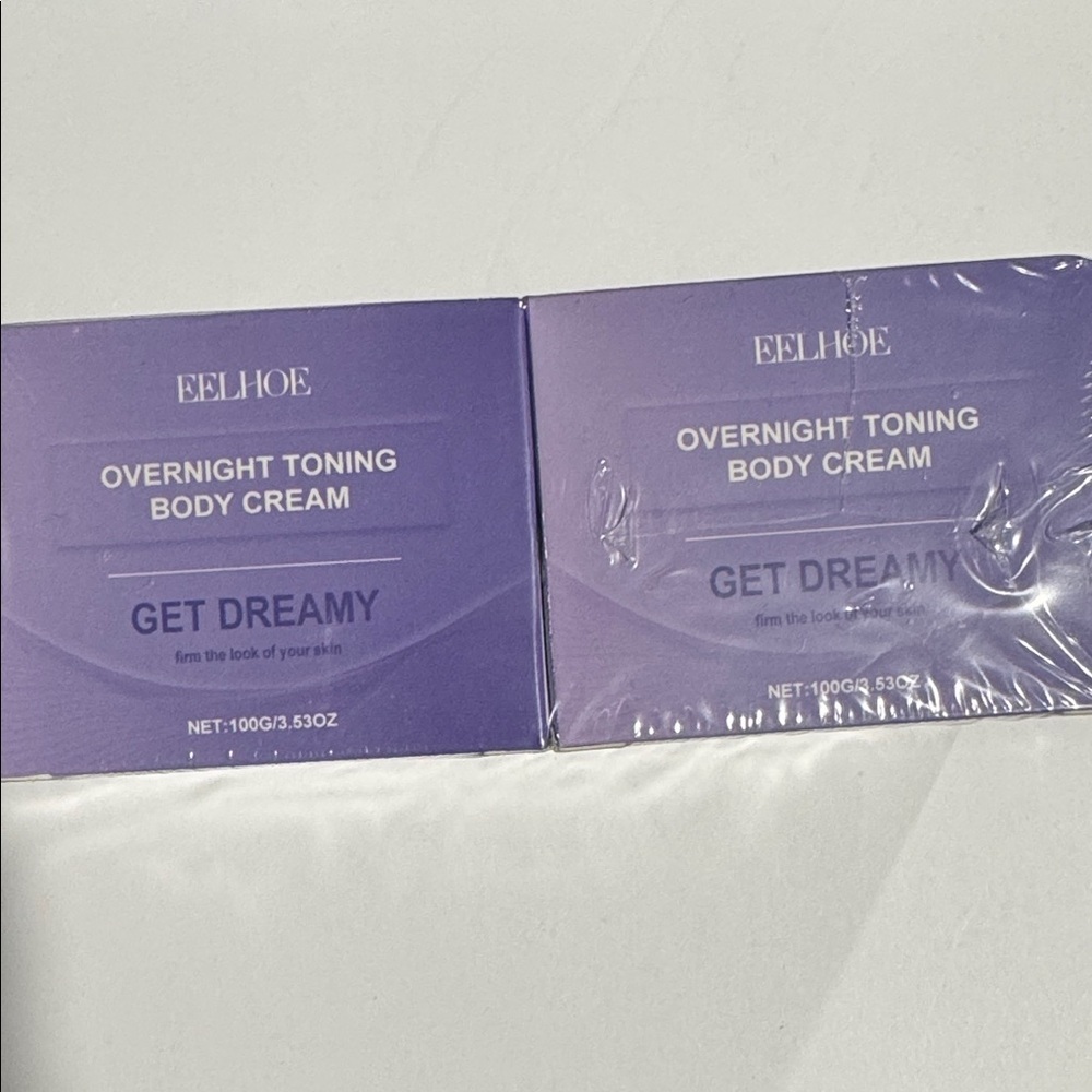 Eelhoe Overnight Toning Body Cream pack of 2 sealed